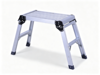 Plateforme de travail pliable certifiée EN131, en aluminium, escabeau portable, banc de travail