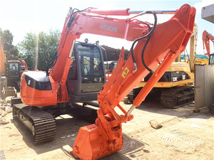 Pelle sur chenilles hitachi zx75 d'occasion, 7.5 tonnes, modèle 75 à vendre zx75ur zx75us - Product Image 3