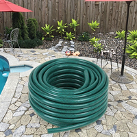 Tuyau d'arrosage de jardin en PVC haute pression (4-10 bars), léger, durable, écologique, résistant à la chaleur, bonne flexibilité, certifié CE, pour la maison