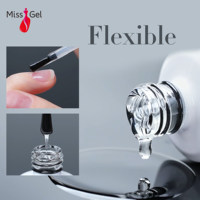 2816A-3 couche de finition et couche de base en gel transparent pour ongles à prix raisonnable