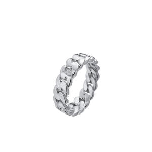 Anillos <span class=keywords><strong>de</strong></span> cadena cubana gruesa brillante Punk para mujeres y hombres, aleación <span class=keywords><strong>de</strong></span> cobre torcida, anillo <span class=keywords><strong>de</strong></span> Color dorado y plateado, joyería <span class=keywords><strong>de</strong></span> declaración <span class=keywords><strong>de</strong></span> Hip Hop <span class=keywords><strong>Rock</strong></span> - Product Image 6