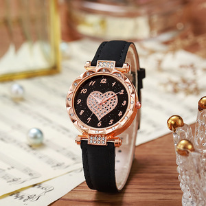 Wholesale Manufacturer of Heart Full <b>Diamond</b> Casual Women's Quartz <b>Watches</b> - Product Image 1