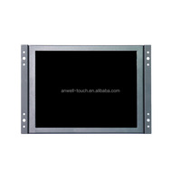 12 pouces HD-MI VGA BNC AV Interface USB cadre ouvert 1024*768 moniteur à écran tactile capacitif haut-parleur LCD industriel bureau nouveau"