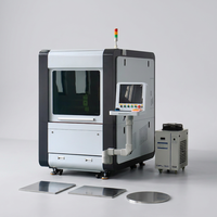 Machine de découpe laser à fibre haute précision 6060, mini découpeuse laser à fibre CNC 600x600mm pour tôles fines et traitement de bijoux