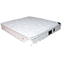 Matelas à ressorts Bonnell de 23 cm, tissu tricoté, bordure en latex et fibre de coco, mousse haute densité, emballage en rouleau, taille Queen