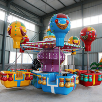 Manège portable Samba Ballon pour parc d'attractions avec remorque pour enfants, certifié CE, capacité de 24 personnes, puissance de 15 kW