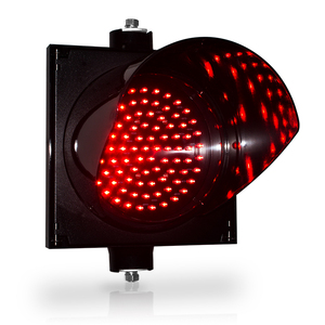 Luz de Sinalização LED Amarela IP65 de 200mm para Segurança Rodoviária - Product Image 1