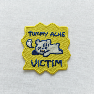 高品質織りバッジメーカー犬型アップリケ刺繍パッチカスタム刺繍 - Product Image 1