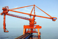 Ciment pneumatique Quayside 1600 t/h conteneur saisir chargeur de navire et grue portail de déchargeur