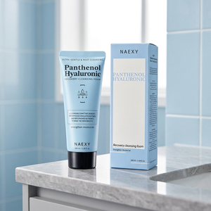 NAEXY Haute Qualité 100ml Nettoyant Visage Panthénol Hyaluronique Mousse de Récupération pour une Peau Lisse et Claire Produit Chaud - Product Image 2