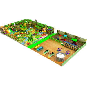 Équipement d'amusement pour parc pour enfants à grande échelle personnalisé - Mur d'escalade sur le thème de la jungle avec <span class=keywords><strong>piscine</strong></span> à balles à vendre - Product Image 4