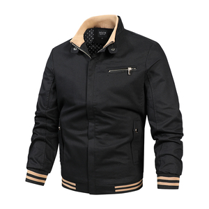 Veste décontractée slim personnalisée avec logo, nouvelle collection automne 2025, pour jeunes hommes et femmes, avec col montant - Product Image 4