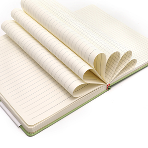 Cuaderno de cuero de tapa dura con estilo moderno, cuaderno de clase diario de encuadernación personalizable/cuaderno de trabajo - Product Image 5