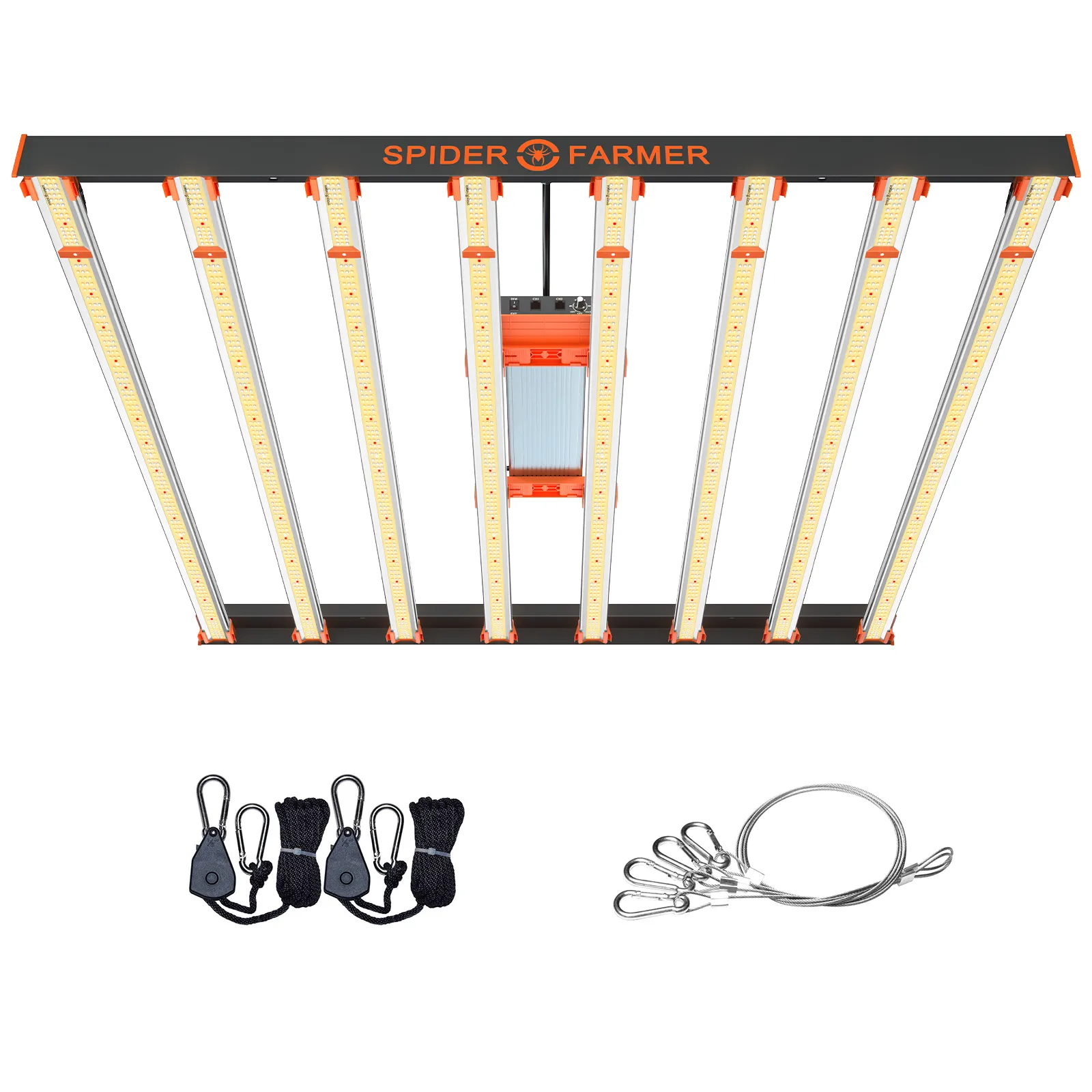 Aranha agricultor se7000 led mais alto crescimento, barra de luz para projetos comercial de rack vertical