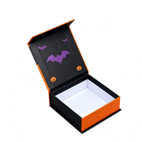 Boîte cadeau magnétique personnalisée, boîte d'expédition en carton ondulé blanc de luxe avec ruban pour l'emballage