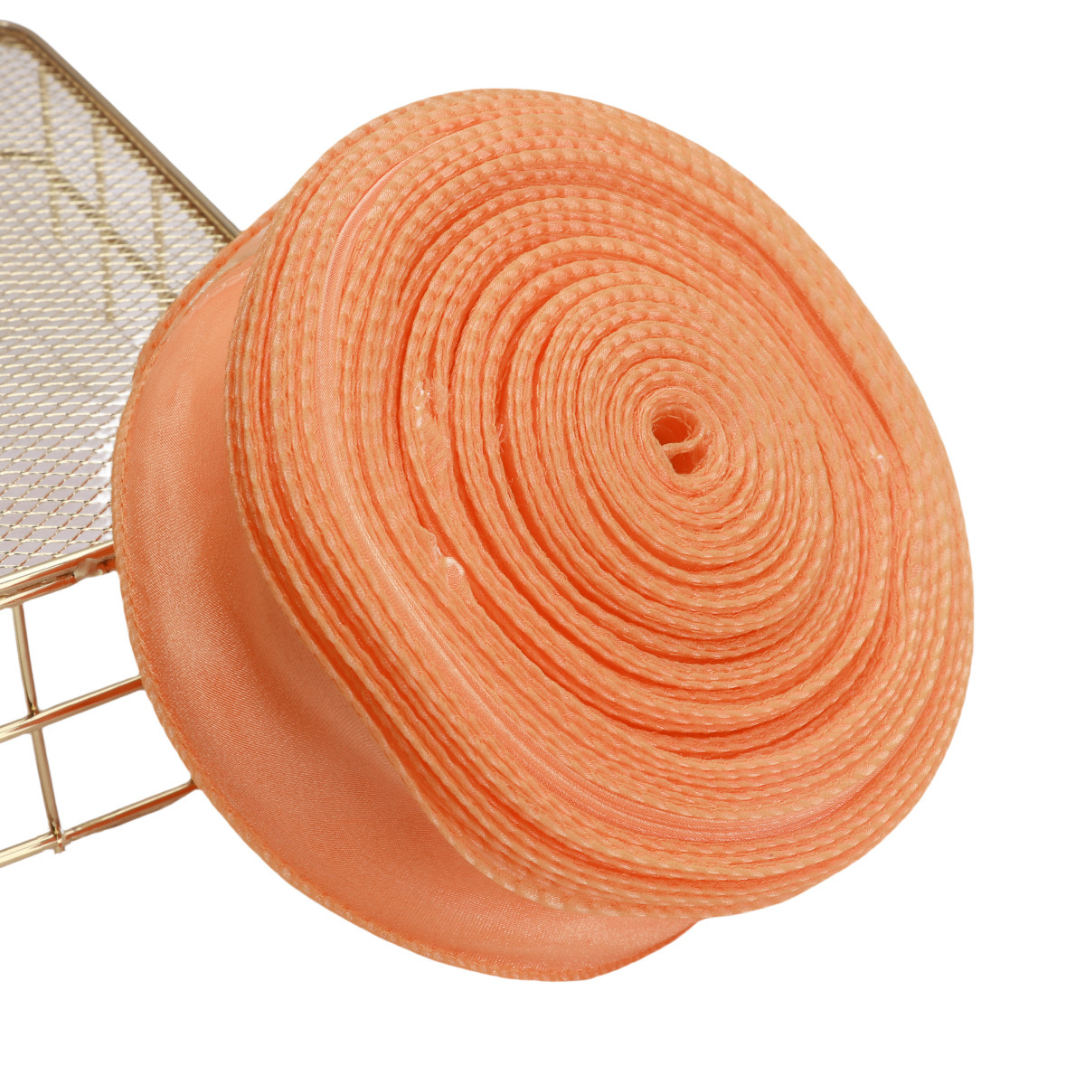 Emma Orange 4cm40 yards de fil queue de poisson