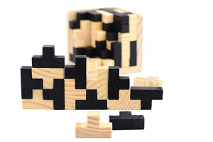Unisex 3D cubo Puzzle creativo educativo giocattolo in legno per <span class=keywords><strong>5</strong></span> 7 <span class=keywords><strong>anni</strong></span> apprendimento precoce cervello IQ <span class=keywords><strong>gioco</strong></span> di mente regalo perfetto per bambini - Product Image 2