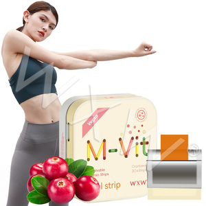 Tiras de disolución multivitamínicas de Venta caliente Suplemento de multivitaminas Tiras de disolución M-Vit Soporte energético - Product Image 1