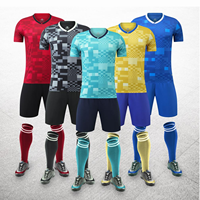 Maillots de football personnalisés en gros pour clubs américains – 100 % polyester respirant, impression numérique