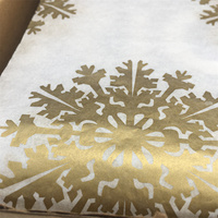 Papier d'emballage cadeau personnalisé avec logo imprimé, antirouille, pour vêtements et chaussures, avec impression quadricolore