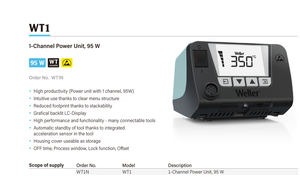 Outils <span class=keywords><strong>de</strong></span> <span class=keywords><strong>soudage</strong></span> sans plomb série WT1 WSP 80 Poignée robuste 80W WT1014 Remplacement des stations <span class=keywords><strong>de</strong></span> fer à souder pour <span class=keywords><strong>Weller</strong></span> WSD81 - Product Image 5