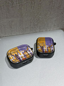 Étui pour écouteurs à thème basketball en TPU, peinture UV, moule personnalisé, design hommage aux légendes, antichoc, écologique, anti-poussière, anti-chute, Pro - Product Image 6