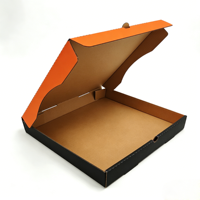 SP4405 Scatole per Pizza da Asporto in Cartone Ondulato Biodegradabile di Grado Alimentare 6-20 Pollici con Laminazione Opaca, Produzione OEM/ODM
