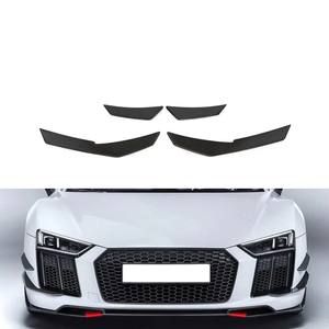 Ailerons avant en fibre de carbone <span class=keywords><strong>R8</strong></span> Gen 2 pour Audi <span class=keywords><strong>R8</strong></span> <span class=keywords><strong>V10</strong></span> <span class=keywords><strong>2016</strong></span>-2018 style A - Product Image 1