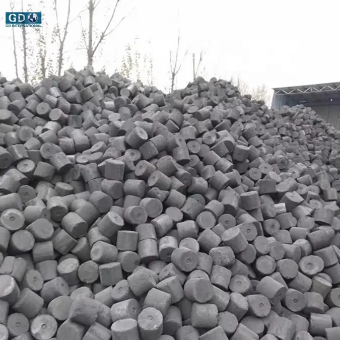 日本コークスレギュラー形状均一サイズ低灰分成形石炭
