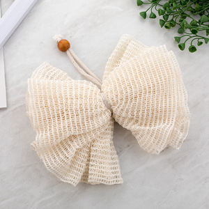 Natural 40g Sisal <strong>Ramie</strong> <strong>Fiber</strong> Bath Ball Durable Loofah Scrubber for Skin Cleaning Modern Style Bath Sponge Towel Foam Net - Product Image 3