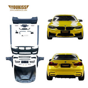 Auto Body para <span class=keywords><strong>BMW</strong></span> <span class=keywords><strong>4</strong></span> Series F32 F33 Upgrade <span class=keywords><strong>M4</strong></span> Body Kits Parachoques trasero delantero Guardabarros 2014up - Product Image 1