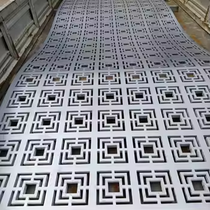 Panneaux en maille perforée en aluminium avec perforation à trous ronds pour applications de protection - Product Image 1