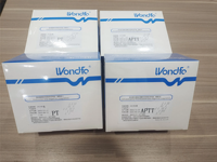 Kit de réactifs pour test rapide PT APTT Fibrinogène pour analyseur de coagulation portable Coagulomètre vétérinaire NX-102