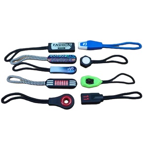 Kunden spezifisches Logo Multi Color Personal ized R5 # Hochwertige benutzer definierte Reiß verschluss Abzieher Reiß verschluss Pull Kunststoff Gummi Reiß verschluss Kopf Schieber - Product Image 1