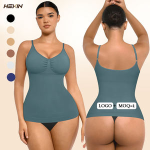 Camisola <span class=keywords><strong>de</strong></span> Alta Compresión al por Mayor, Sin Costuras, con Soporte para el Busto, Control <span class=keywords><strong>de</strong></span> Cintura y <span class=keywords><strong>Abdomen</strong></span>, Camiseta Moldeadora para Mujer - Product Image 1