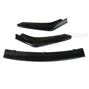 For BMW 3 Series F30 F35 2016-2019 Base Sedan Front Spoiler Bumper Lip Fashion Style Glossy Black Car Lower <b>Splitter</b> Blade - Product Image 5