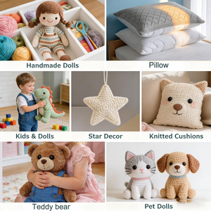 ใยโพลีเอสเตอร์สำหรับยัดไส้หมอน ตุ๊กตา ผ้าห่ม - Product Image 4