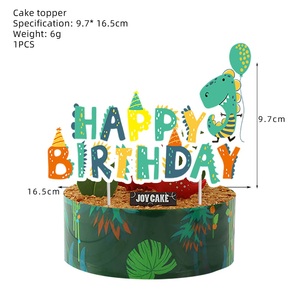 Decorazioni <span class=keywords><strong>per</strong></span> <span class=keywords><strong>Feste</strong></span> di Compleanno a Tema Dinosauri, Articoli <span class=keywords><strong>per</strong></span> <span class=keywords><strong>Feste</strong></span> a Tema Giungla e Safari <span class=keywords><strong>per</strong></span> Bambini e Bambine - Product Image 3