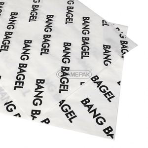 Custom Printed Greaseproof Food Grade Sandwich Food <b>Wrap</b> <b>Paper</b> for Sushi Burger Bread - Product Image 3