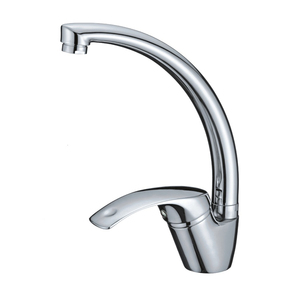Robinet de cuisine économique en laiton chromé, monocommande, col long, eau froide et chaude, robinets de cuisine MK2405 - Product Image 5