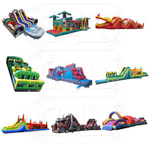 Maison à rebond gonflable pour enfants, course d'obstacle commerciale pour enfants - Product Image 2