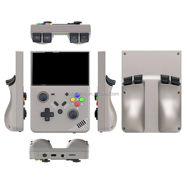 S Classic M18 Mini Game Consoles 3D Rocker 4.3'' HD Game Players 4000mAh Battery Video Game Machine Joystick Linux Game Box