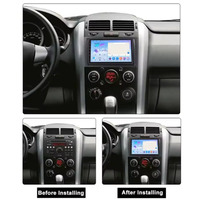 Radio para Auto Suzuki Grand Vitara 3 2005-2015, Reproductor Multimedia Portátil para Tablero con Carplay, Estéreo, Unidad Principal Android, Navegación de 9 Pulgadas