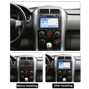Autoradio <span class=keywords><strong>Suzuki</strong></span> Grand <span class=keywords><strong>Vitara</strong></span> 3 2005-2015 Lecteur multimédia portable pour tableau de bord <span class=keywords><strong>Carplay</strong></span> Stéréo Android Unité principale 9 pouces Navigation - Product Image 2