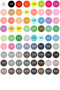 Set di pennarelli a doppia punta, a base di alcol e olio, per <span class=keywords><strong>disegno</strong></span>, disponibile in 24/36/48/60/80/100/168 colori - Product Image 6