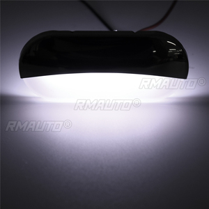 Lampe murale LED pour bateau marin 12V DC, acier inoxydable, blanc, lampe arrière LED, accessoires pour yacht, IP67, éclairage de couloir - Product Image 2