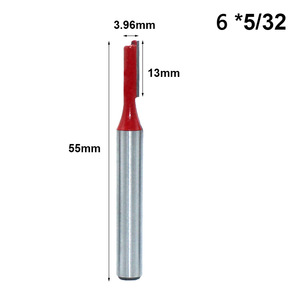Milling Cutter Set 7 Pc Tungsten Carbide Single Flute For Woodworking Edge Trimming Cnc <b>Machining</b> Center - Product Image 5