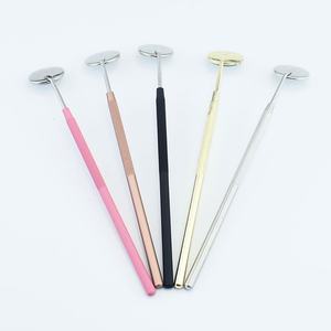 Pinky leem Cosmetics Eyelash Tools Eyelash Extension <b>Mirror</b> Stainless Steel Round <b>Mirror</b> - Product Image 6
