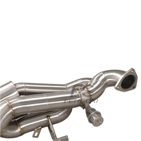 Sistema de Escape Catback Valvetronic al por Mayor de Fábrica para Porsche 718 GT4 RS 4.0L SS304, Silenciador de Alto Rendimiento, Mejora del Sonido