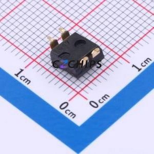 YDC02H2 DIP Switch SMD-4P,6.2x6.4mm Switch ( Number of Switch Sections: 2 )( Lead Spacing: 2.54mm )( Color: Black ) - Product Image 2